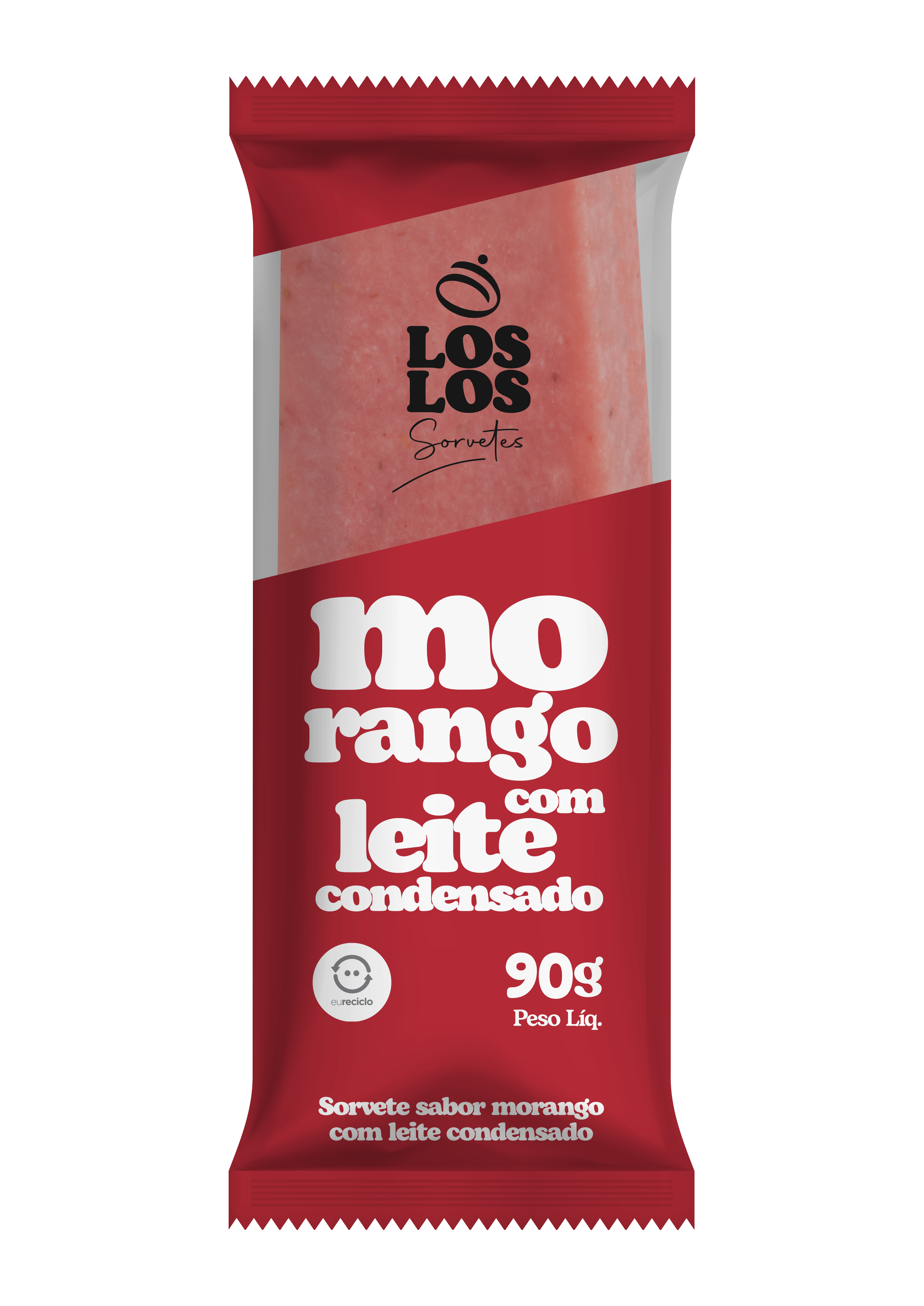 Morango com Leite Condensado
